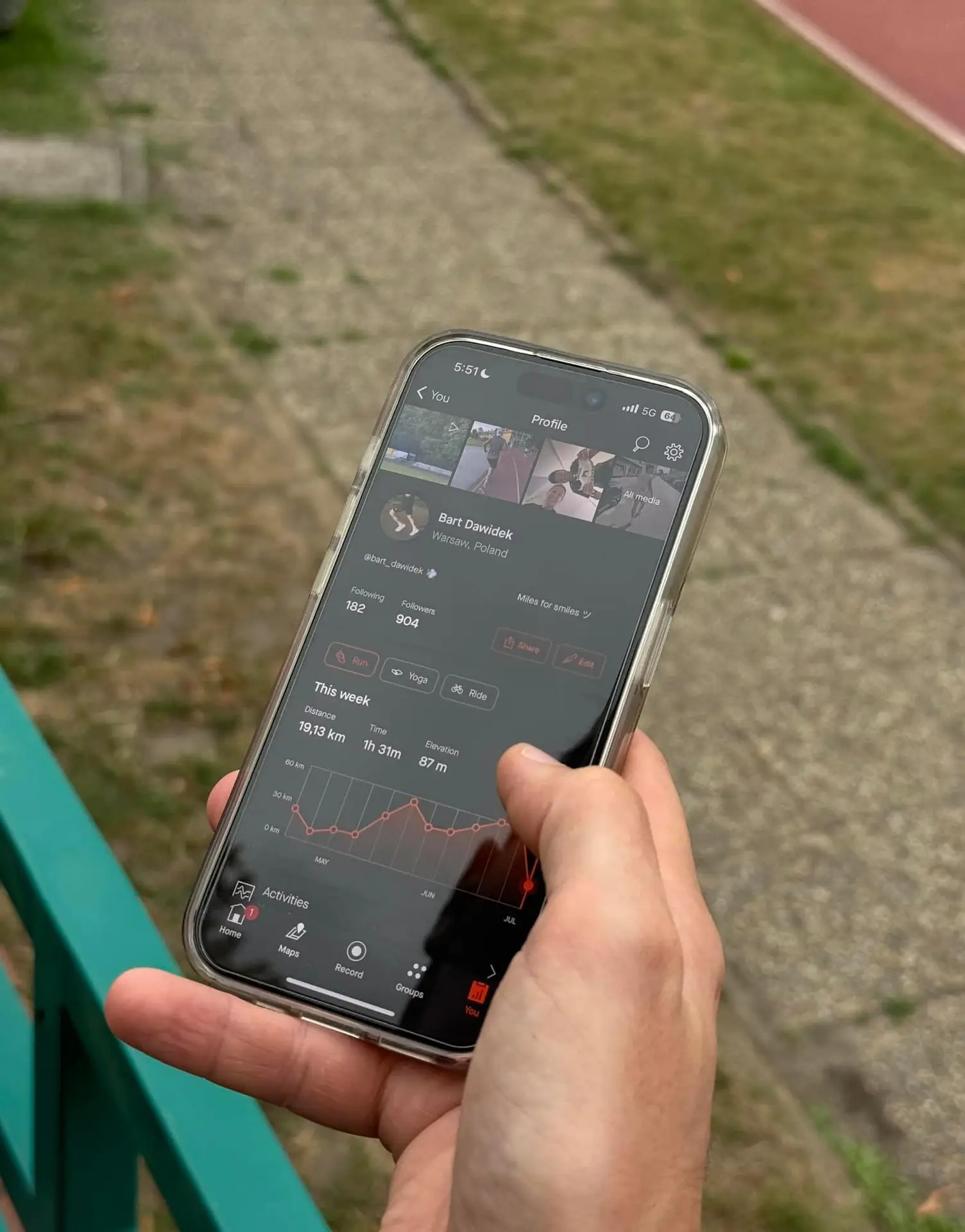 Aplikacja do biegania