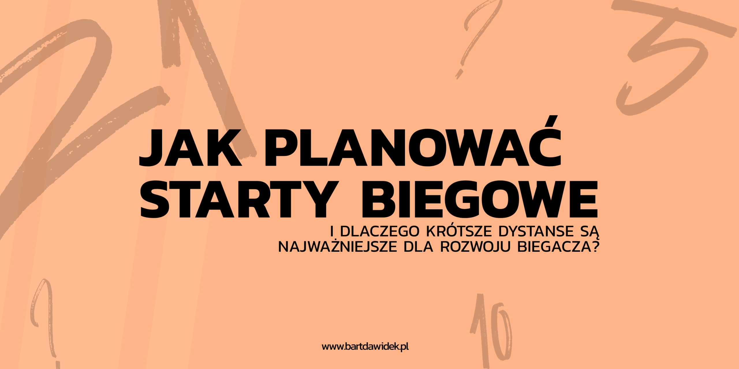 Jak planować starty biegowe?